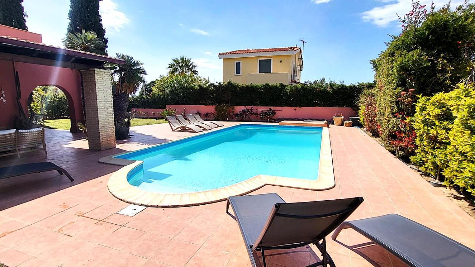 Villa Casa Del Sol With Private Pool Sunion Eksteriør bilde